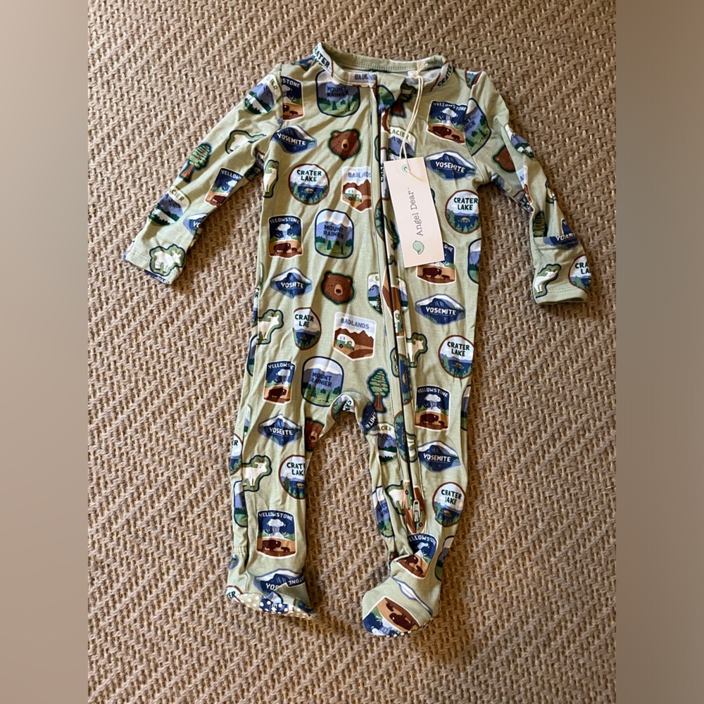 Angel Dear National Park Footie 3-6 months